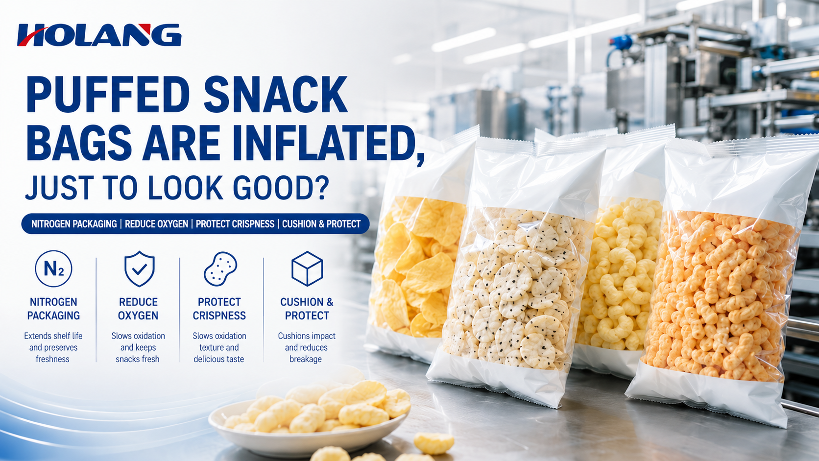 Are Puffed Snack Bags Inflated Just for Appearance?