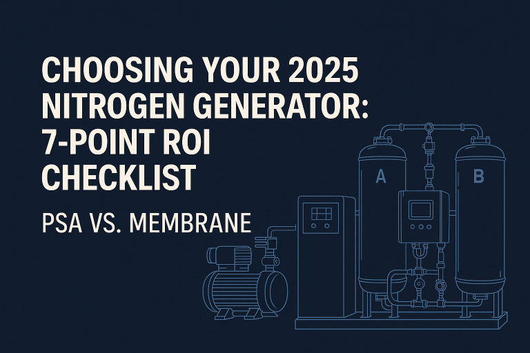 Choosing Your 2025 Nitrogen Generator: 7-Point ROI Checklist