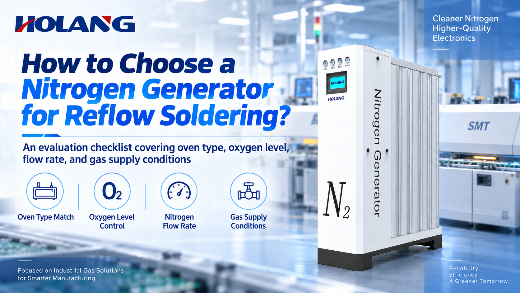 How to Choose a Nitrogen Generator for Reflow Soldering